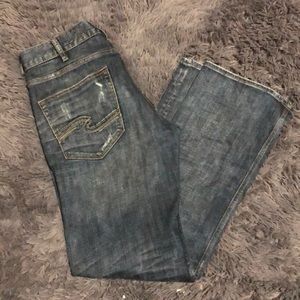 Men’s Silver Jeans